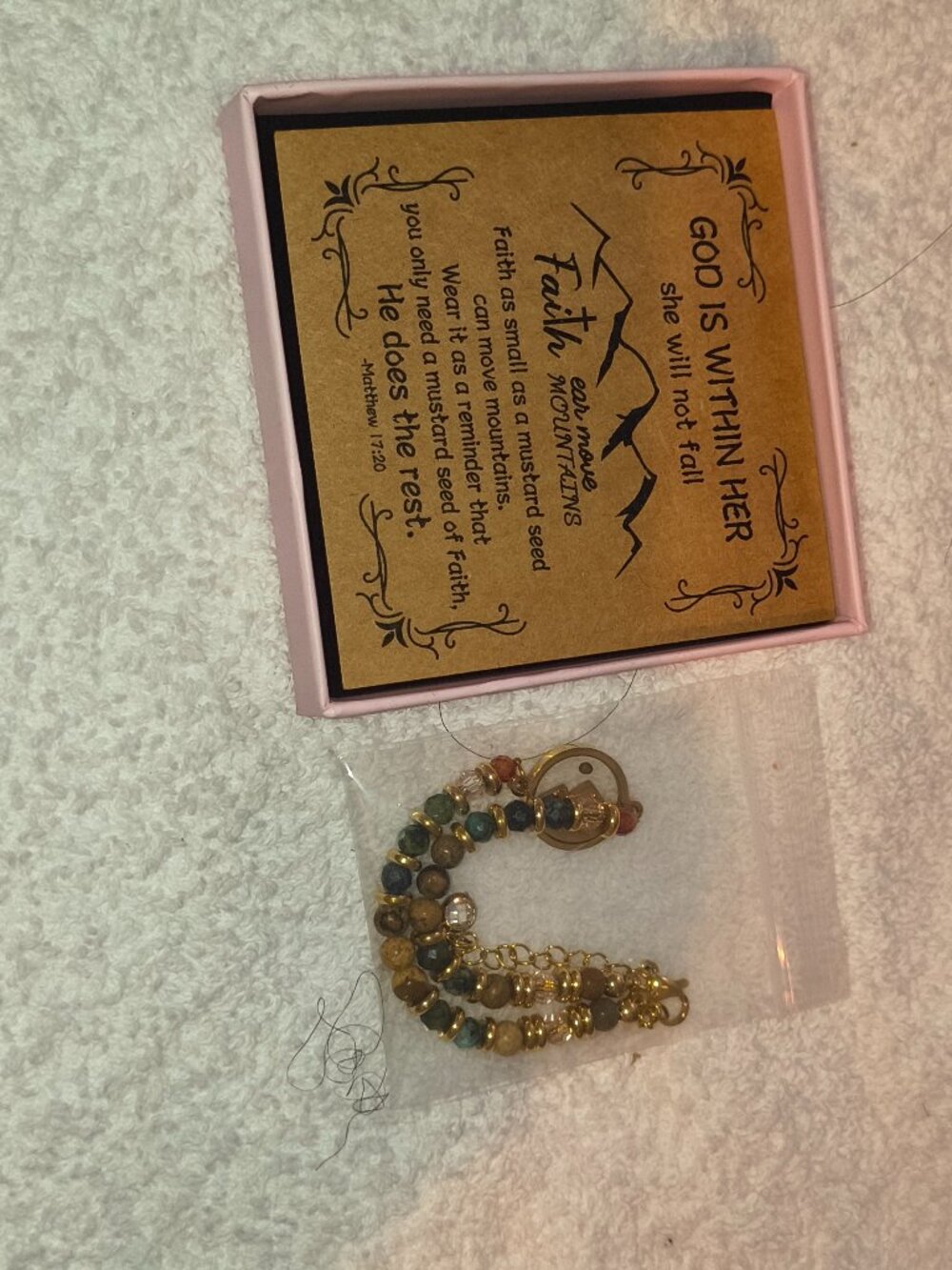Mustard Seed Faith Bracelet